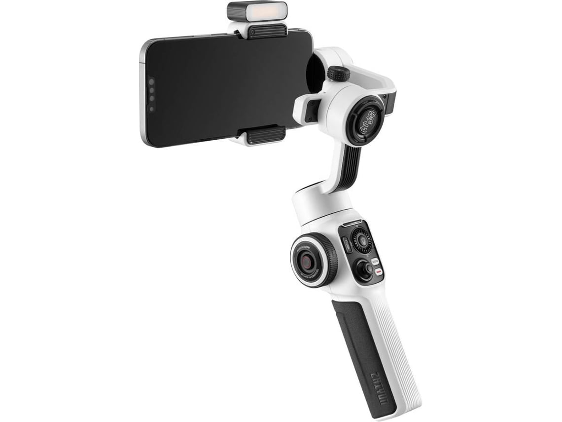 Gimbal Zhiyun Smooth S Combo Autonomia Horas Blanco Worten Es