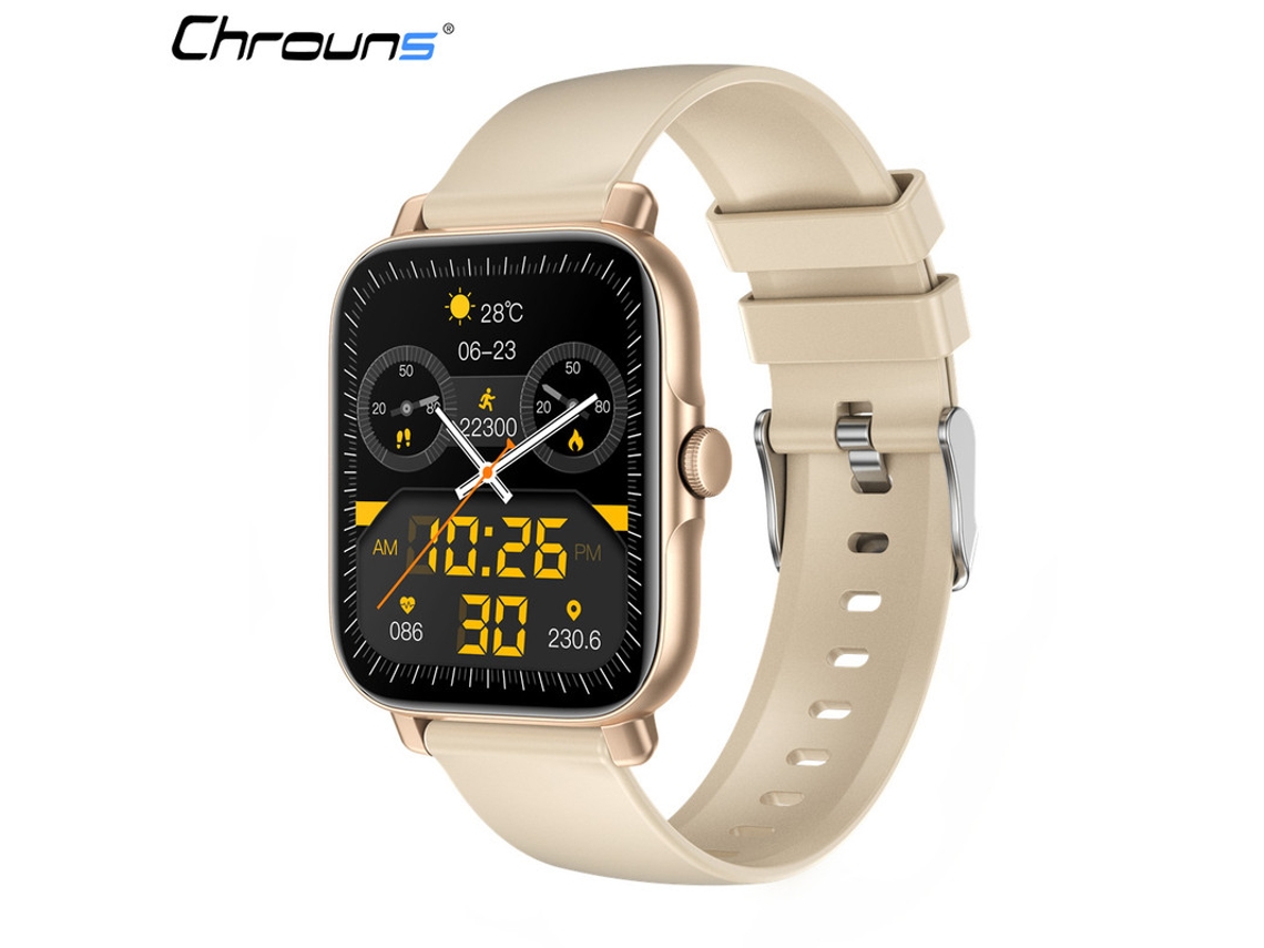 Smartwatch Chronus Llamadas Bluetooth Monitorizaci N De Salud Deportiva