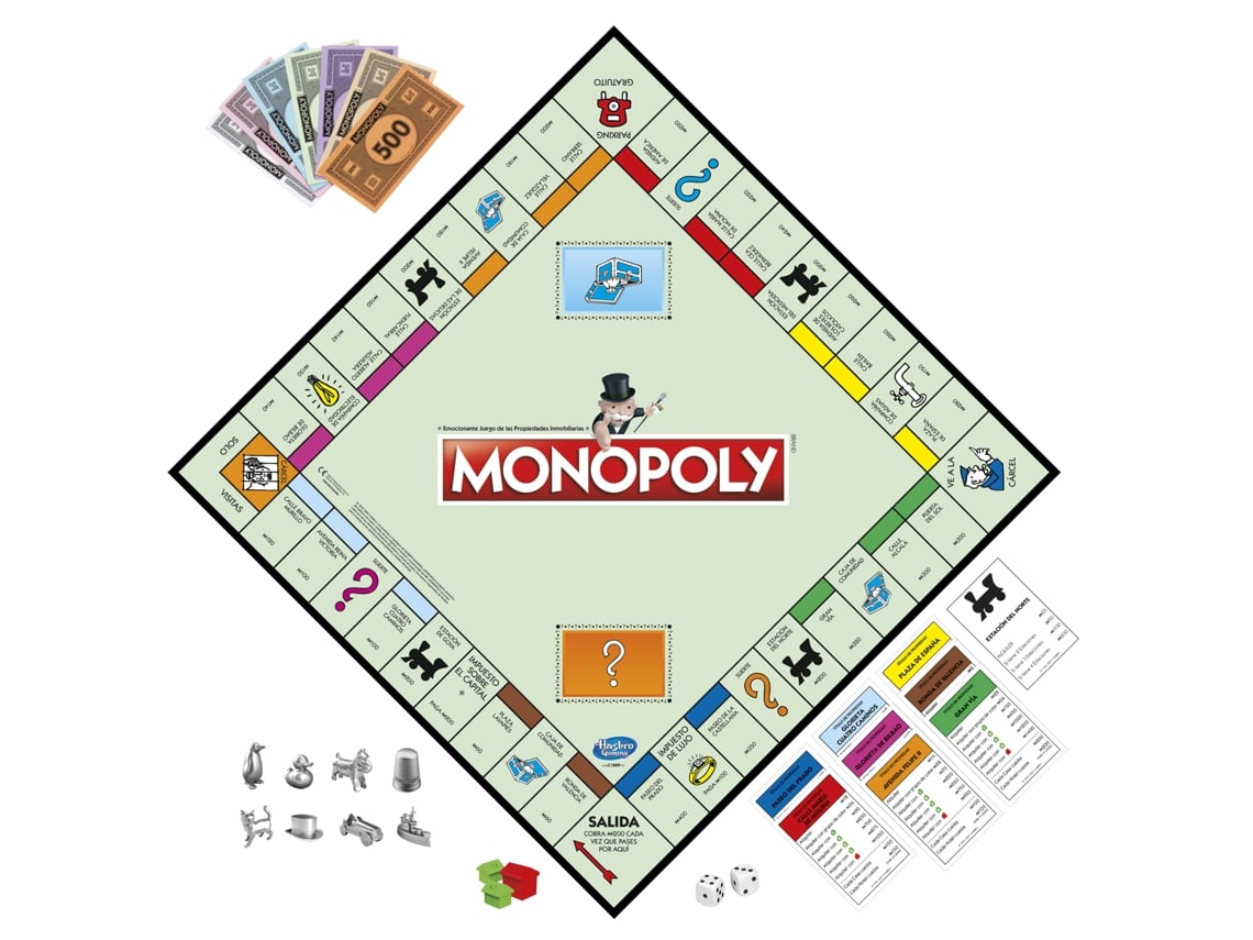 Juego De Mesa Monopoly Cl Ssico Edad M Nima Recomendada A Os