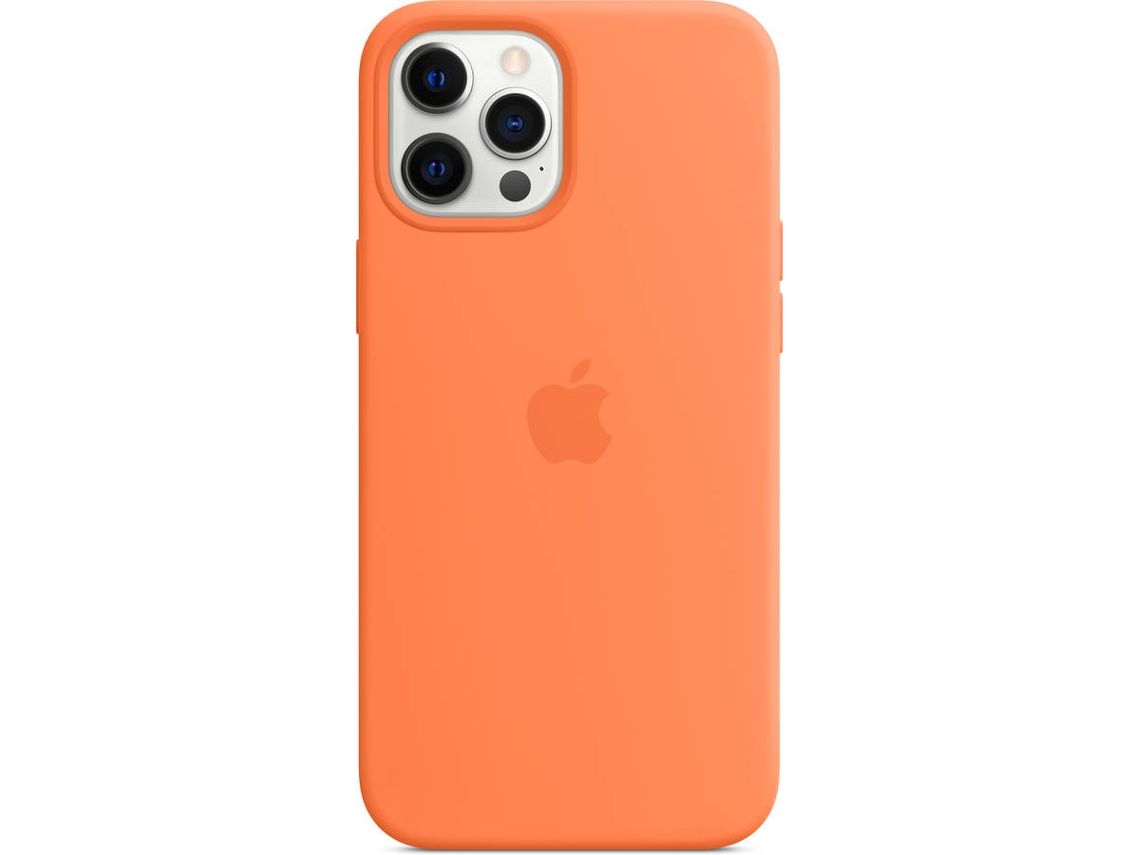 Funda MagSafe IPhone 12 Pro Max APPLE Silicona Naranja Kumquat