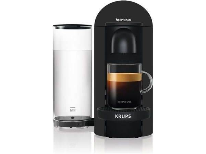 Cafetera de Cápsulas KRUPS Nespresso Vertuo Plus YY3922FD Negro