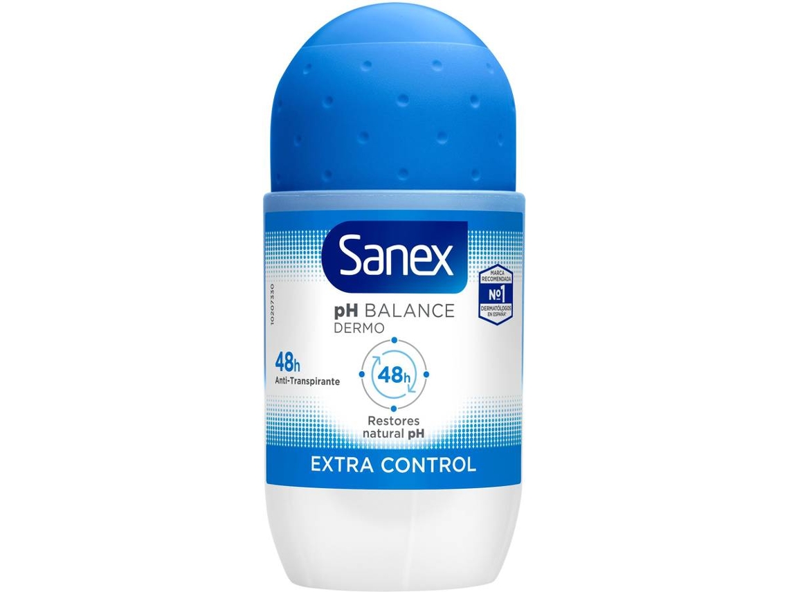 Desodorante Roll On SANEX Dermo Extra Control 48H 6 X 50 Ml Worten Es