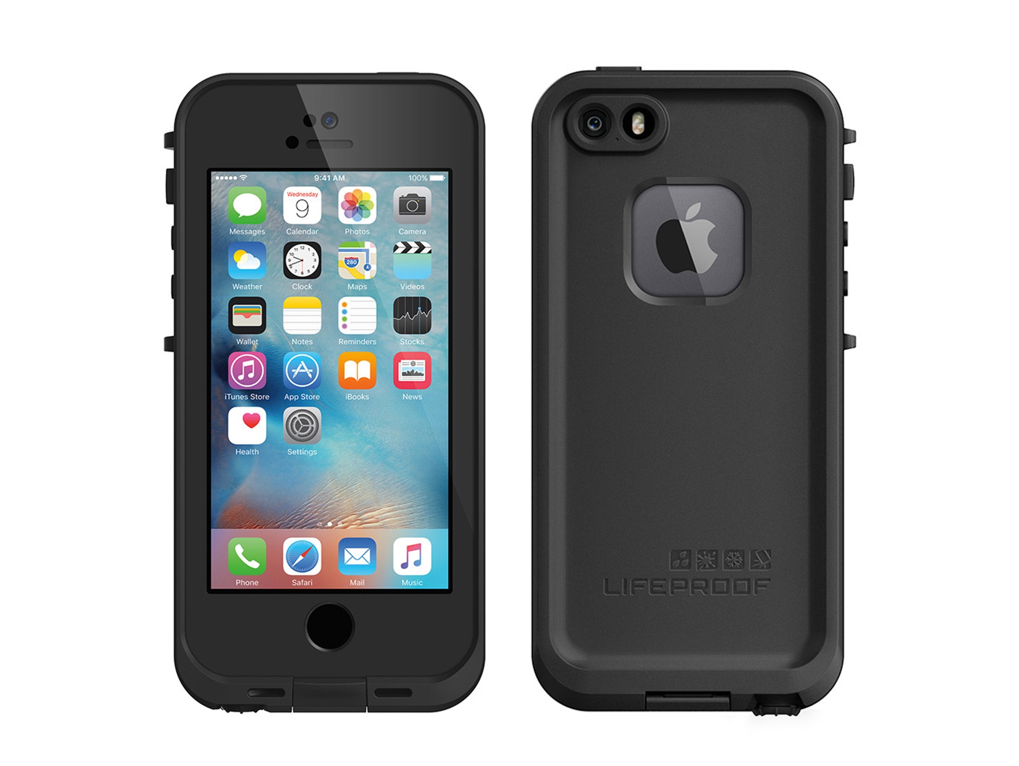 Carcasa IPhone SE 5 5s OTTERBOX Lifeproof Negro Worten Es