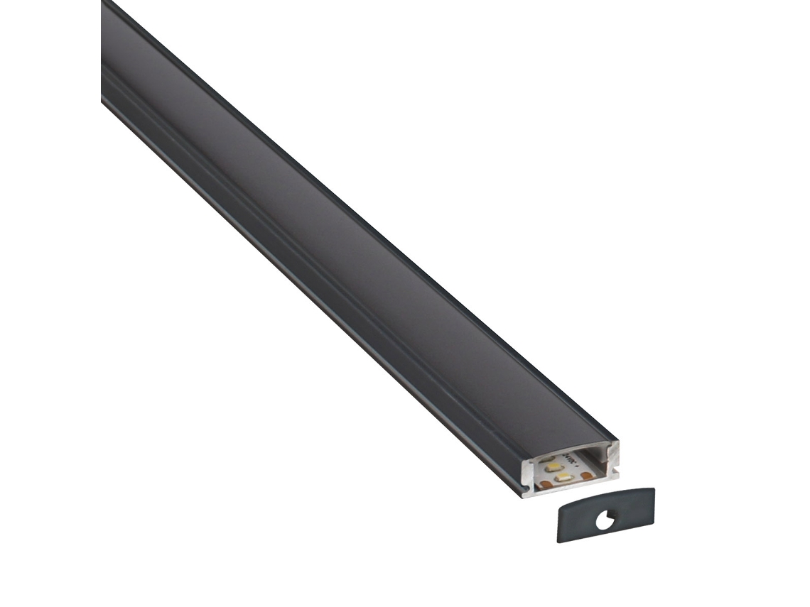 Perfil Aluminio Lox Para Tiras Led Metro Ledbox Worten Es