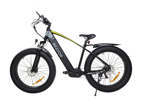 Bicicleta Eléctrica de Montaña BEZIOR XF800 Con Guardabarros 48V 13AH (Velocidad Máx: 45 km/h)