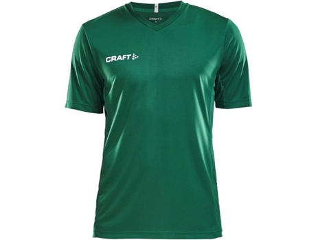 Camiseta de Hombre para Fútbol CRAFT Squad Solid Verde (2XL)