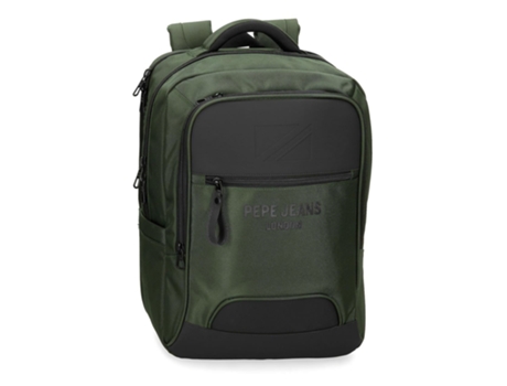 PEPE JEANS Mochila Para Portátil Poliéster Bromley Verde