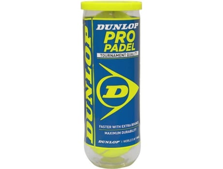 Pelota De Padel dunlop pro 3un bote tb hombre