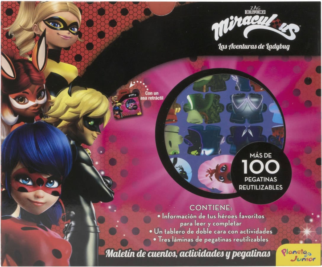 Libro Miraculous. Maletín De Cuentos, Actividades Y Pegatinas de Miraculous (Español)