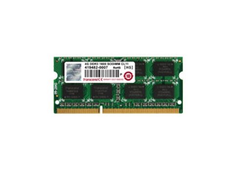 JetRam Speicher 2GB módulo de memoria 1 x 2 GB DDR3 1600 MHz TRANSCEND