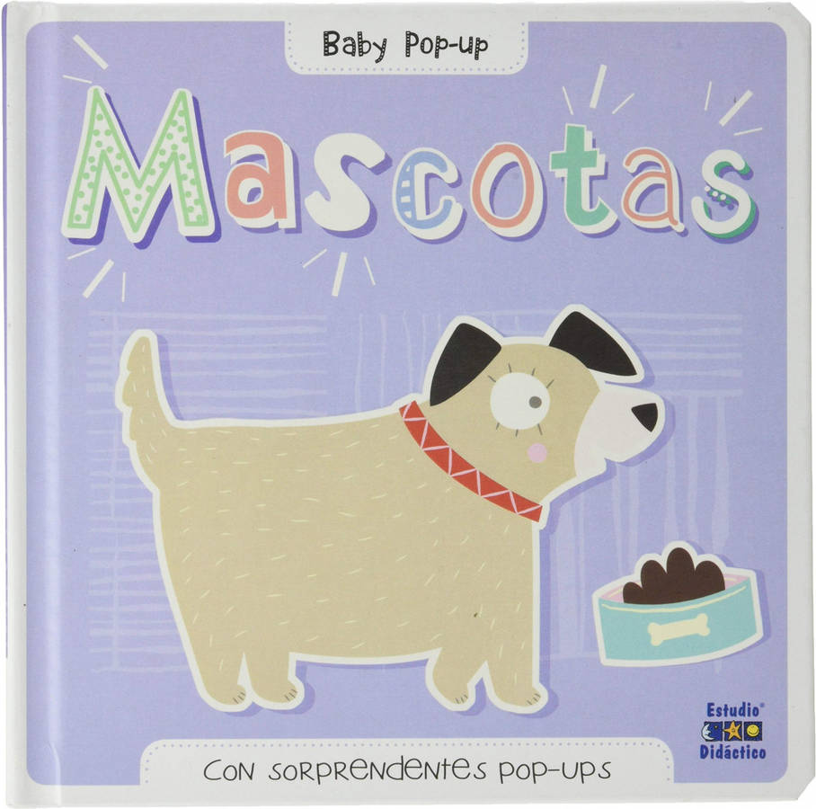 Libro Mascotas Baby Pop Up de Vários Autores (Español)