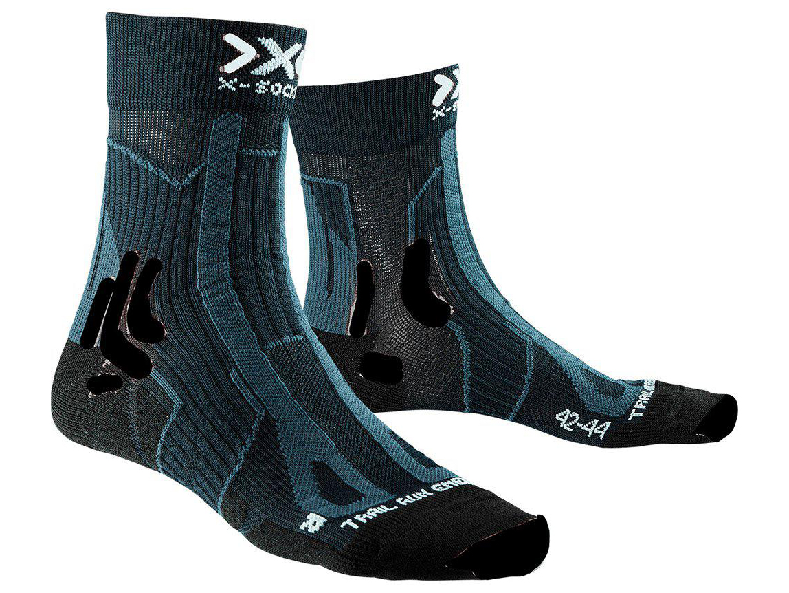 Calcetines para Hombre X-SOCKS Trail Energy Multicolor para Corrida (EU 35 - 38)