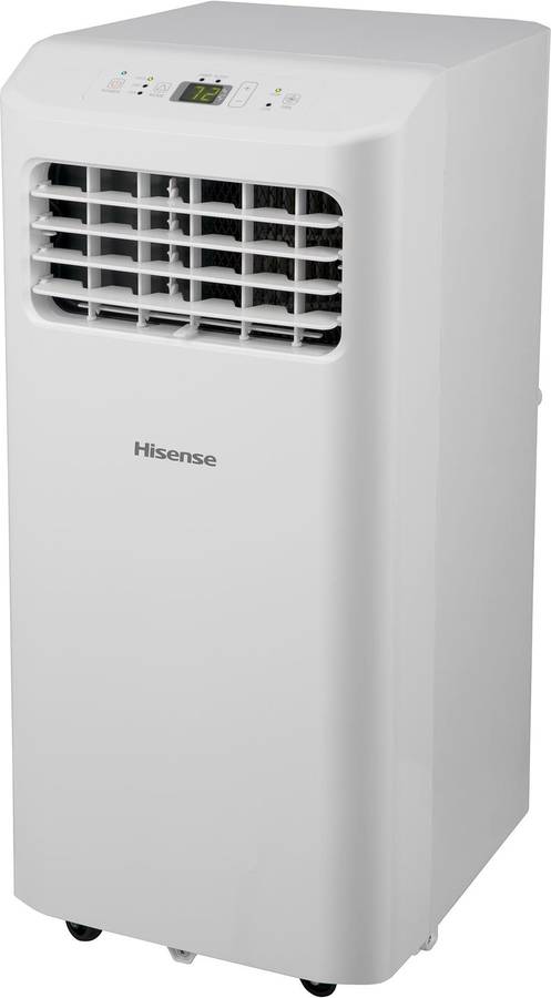 Aire Acondicionado Portátil HISENSE APC07 (14 m² - 7000 BTU - Blanco)