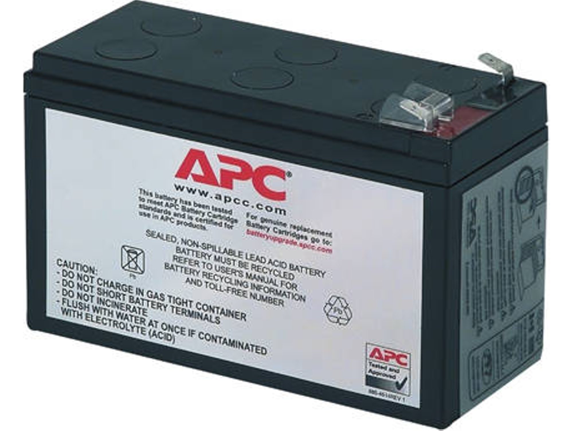 Apc Rbc17 De sustitución para ups compatible con los modelos be700gsp bk650ei y otros cartucho battery cartridge replacement 17