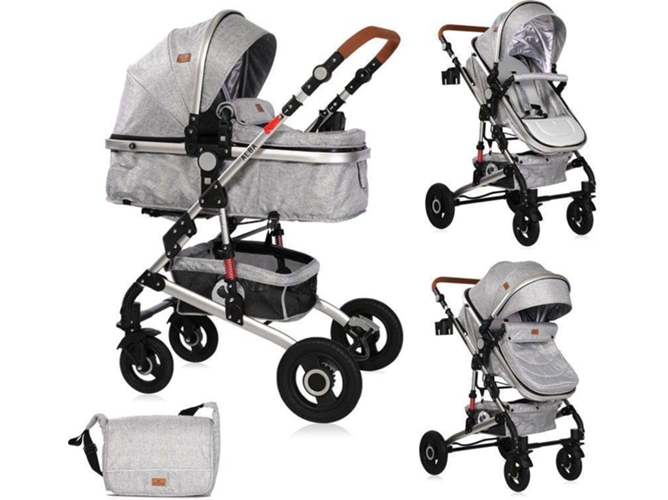 Carrito de Bebé Individual LORELLI Alba Gris