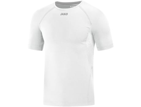 Camiseta de Hombre para Fútbol JAKO Compresión Talla Blanco (2XL)