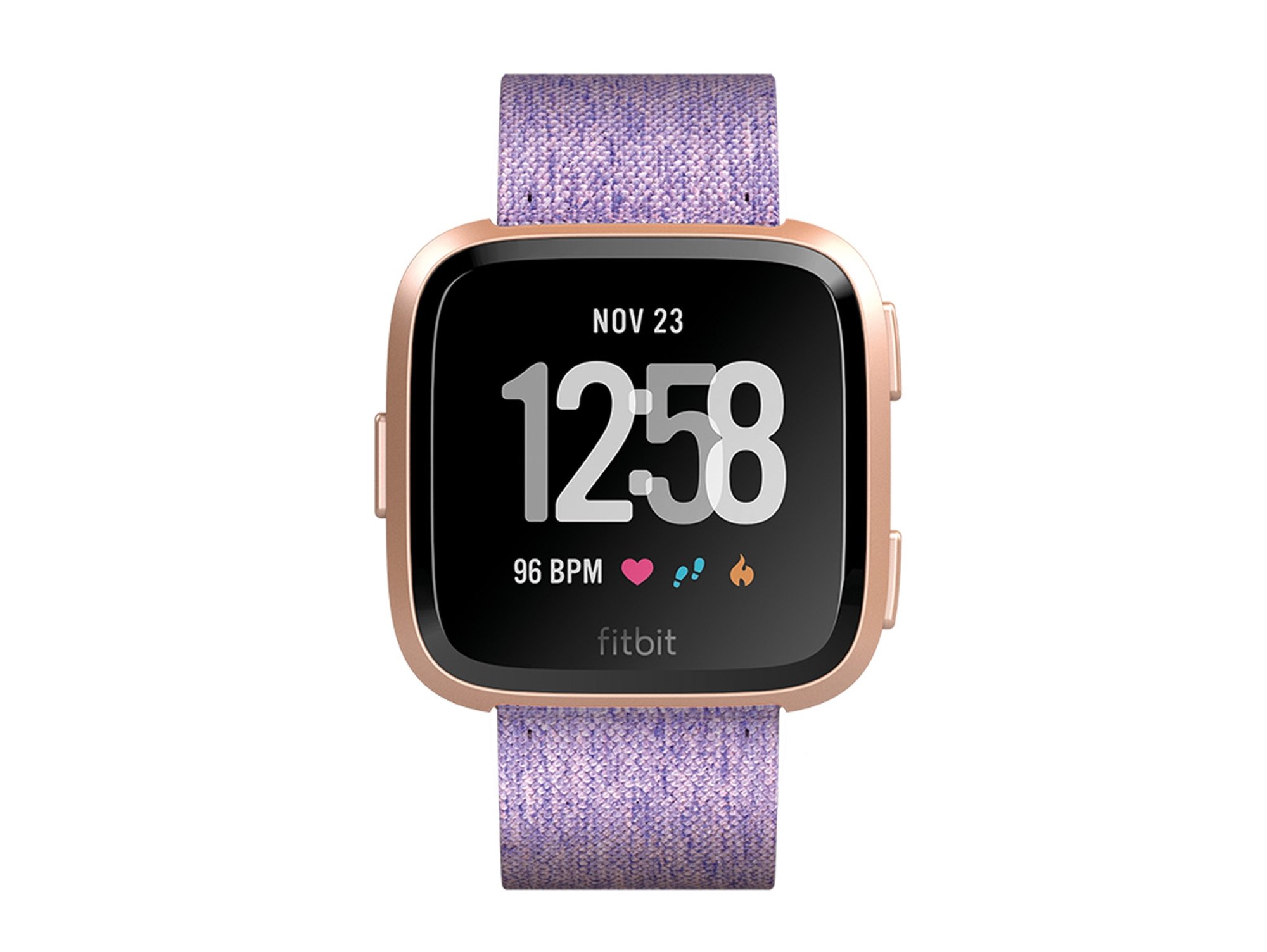 Reloj deportivo FITBIT Versa (Bluetooth - 4 días de autonomía - Pantalla táctil - Morado)