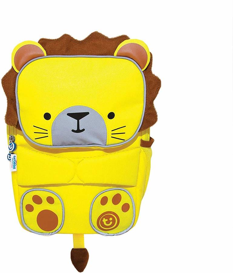 Mochila TRUNKI Lion (19x9x27cm  - Amarillo - Tejido)