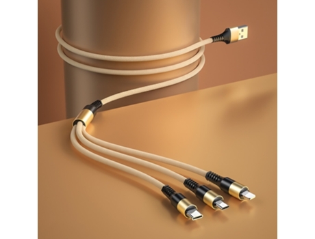 Cable Wk Wdc Usb Pines Micro Carga Serie Speedy Type Dorado