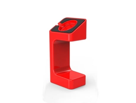 Soporte para Smartwatch SLOWMOOSE Estación de Carga Apple Watch Series Magnética Inalámbrico (Rojo)