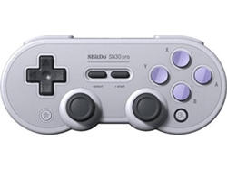 Mando Inalambrico 8bitdo Sn30 Pro Multiplataforma Gris Worten Es