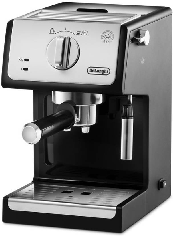 Cafetera DELONGHI ECP33.21 (15 bar - Café molido y en monodosis)