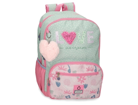 Mochila ENSO Love ice cream doble compartimento adaptable