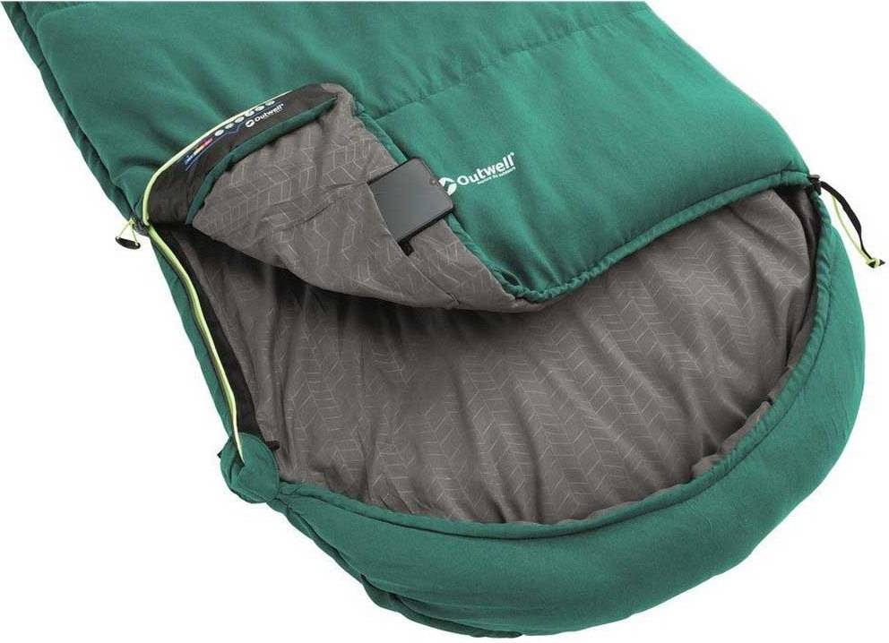 Saco de Dormir para Camping OUTWELL Campion (Verde - 4ºC)