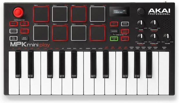 Teclado Maestro AKAI MPK Mini Play (25 Teclas)