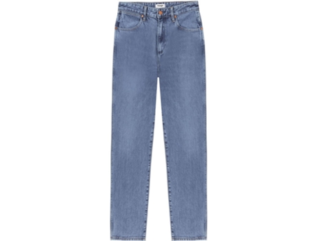 Calça WRANGLER Jeans Mom Straight Azul 28 / 30 Mulher