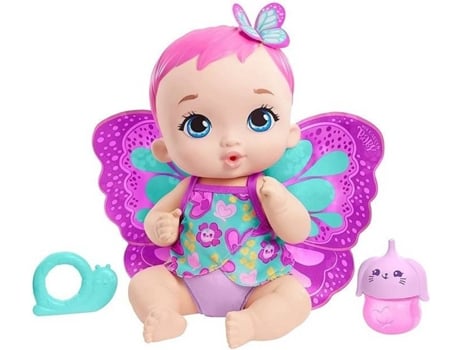 My Garden Baby magenta bebé de jugar mattel edad 3