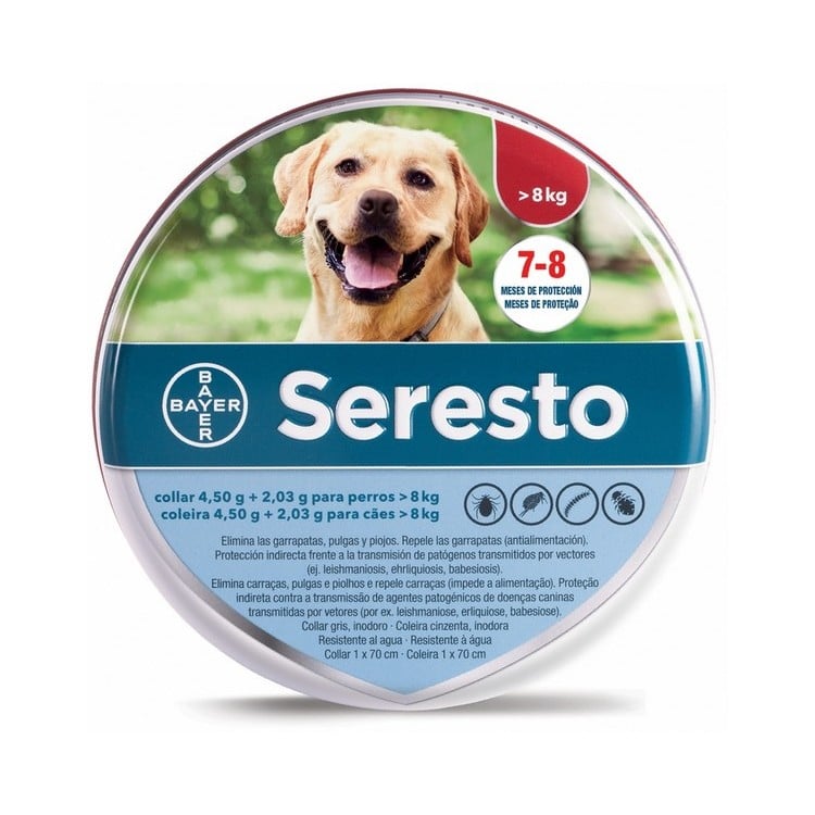 Antiparasitario SERESTO Collar Anti parasítica Perro +