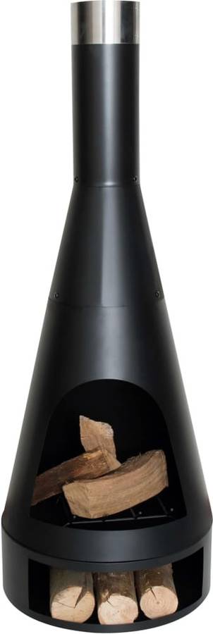 Chimenea REDFIRE Kingston (Negro)