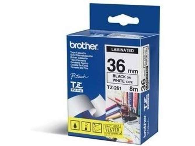 Cinta Laminada BROTHER TZe-261