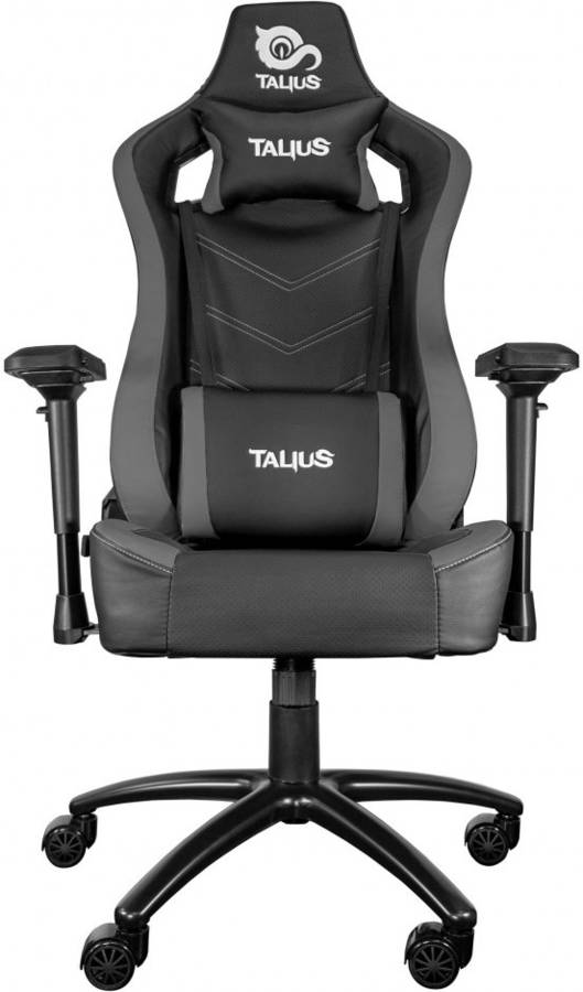 Silla Gaming TALIUS Vulture (Hasta 120 Kg - Clase 4 - Negro y Gris)