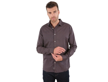 Camisa de Hombre DEELUXE Larga Charleston Azul (M)