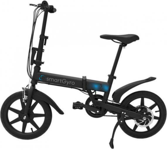 Bicicleta eléctrica SmartGyro E-Bike negro