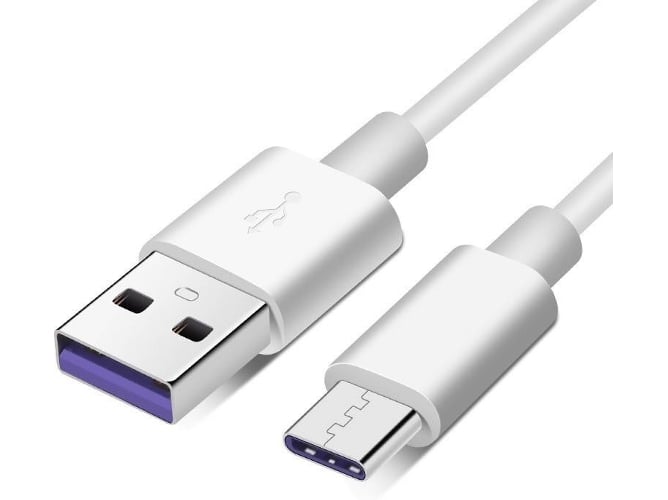 Cable de Carga Rápida GOEIK C2USB4A-1-B (Tipo C para USB - 1 M/4 A - Blanco)