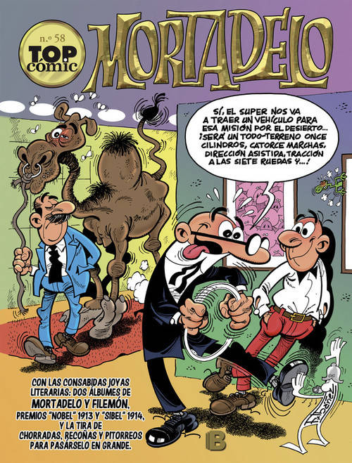 Contra Jimmy El cachondo estropicio top mortadelo 58 tapa blanda libro de francisco tañavera