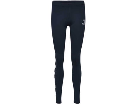 Pantalones Ajustados para Mujer HUMMEL Lily Azul para Fitness (S)