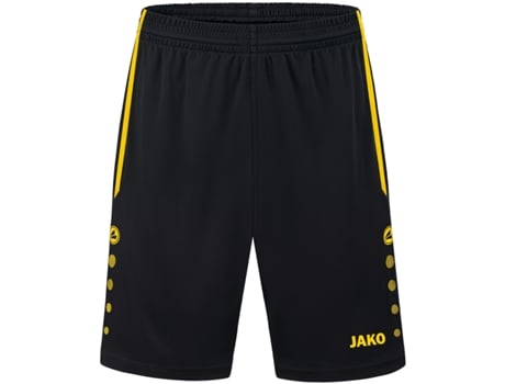 Pantalones Cortos JAKO (Niño Unisex - Negro - 7/8 Años)