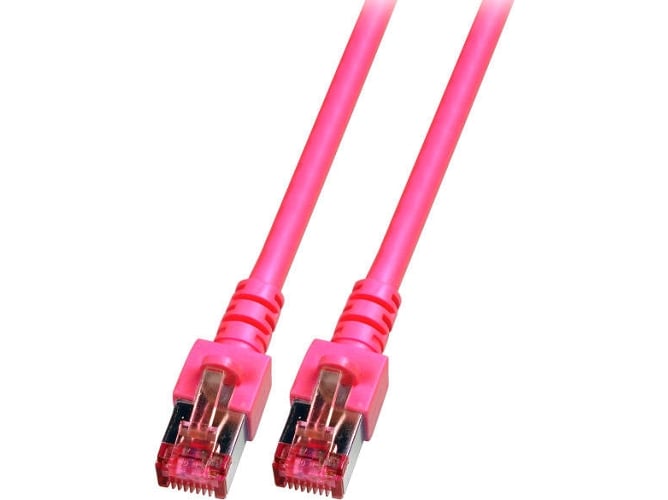 Cable de Red EFB ELEKTRONIK (RJ45 - 50 cm - Rosa)