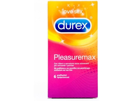 Durex Pleasuremax 6uds