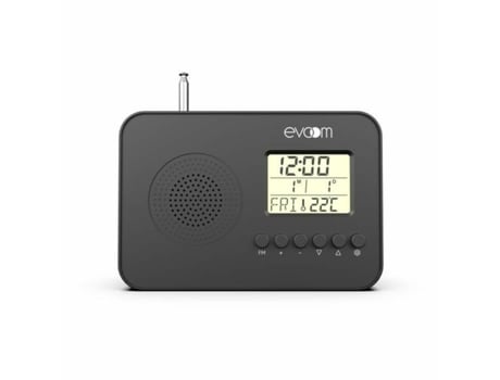 Radio EVOOM LEKIO (Negro)