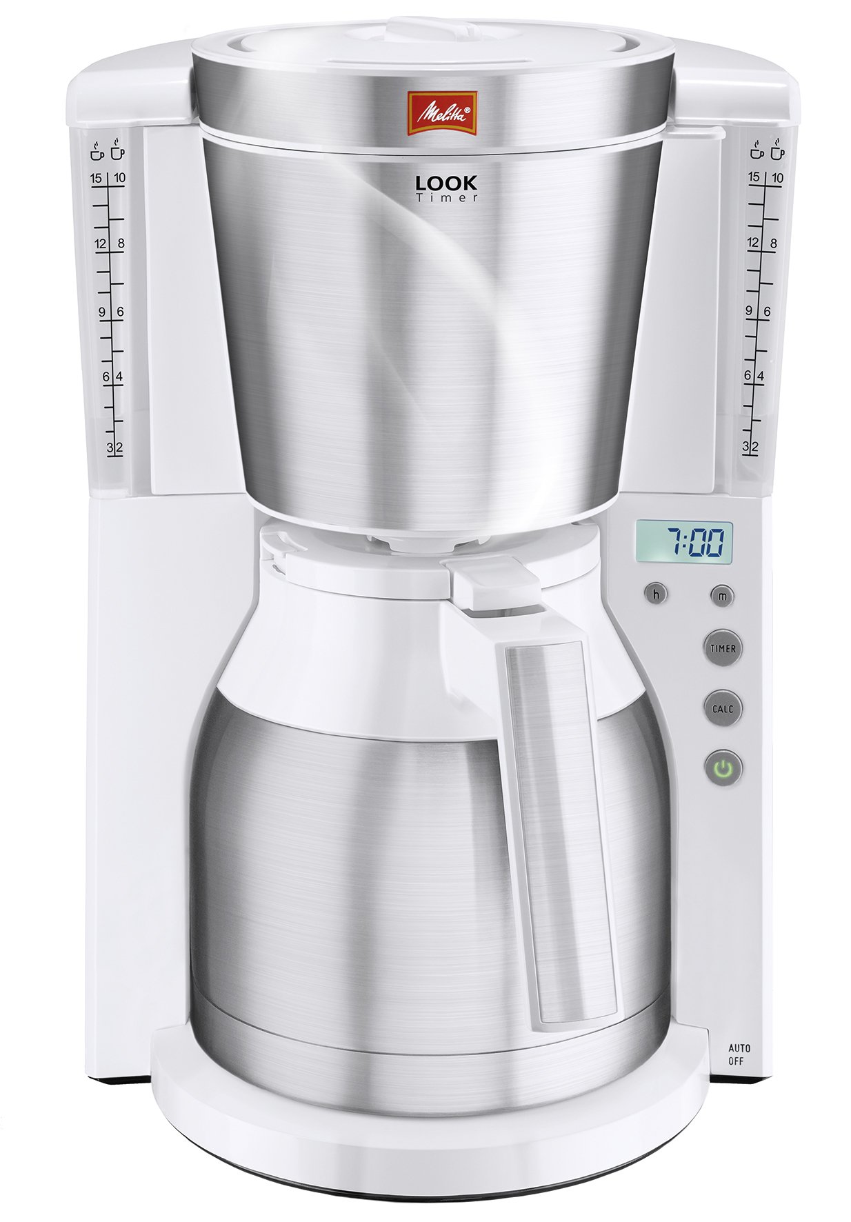 Cafetera de Goteo MELITTA Look IV Therm Timer Blanco