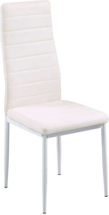 Silla SALDOS Y STOCKS (Blanco - 43x40x98.5 cm - Cuero Sintético)