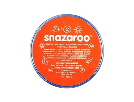 Pintura Facial SNAZAROO 552 Naranja Escuro 18Ml