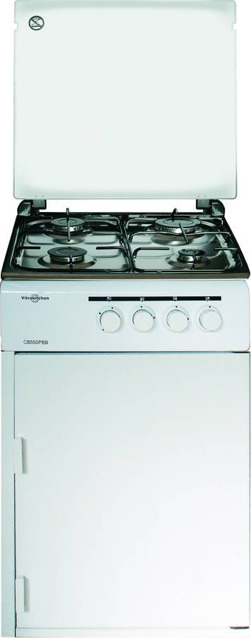 Cocina VITROKITCHEN CB550PBB-VS (53 L - Gas Butano-Propano - Blanco)