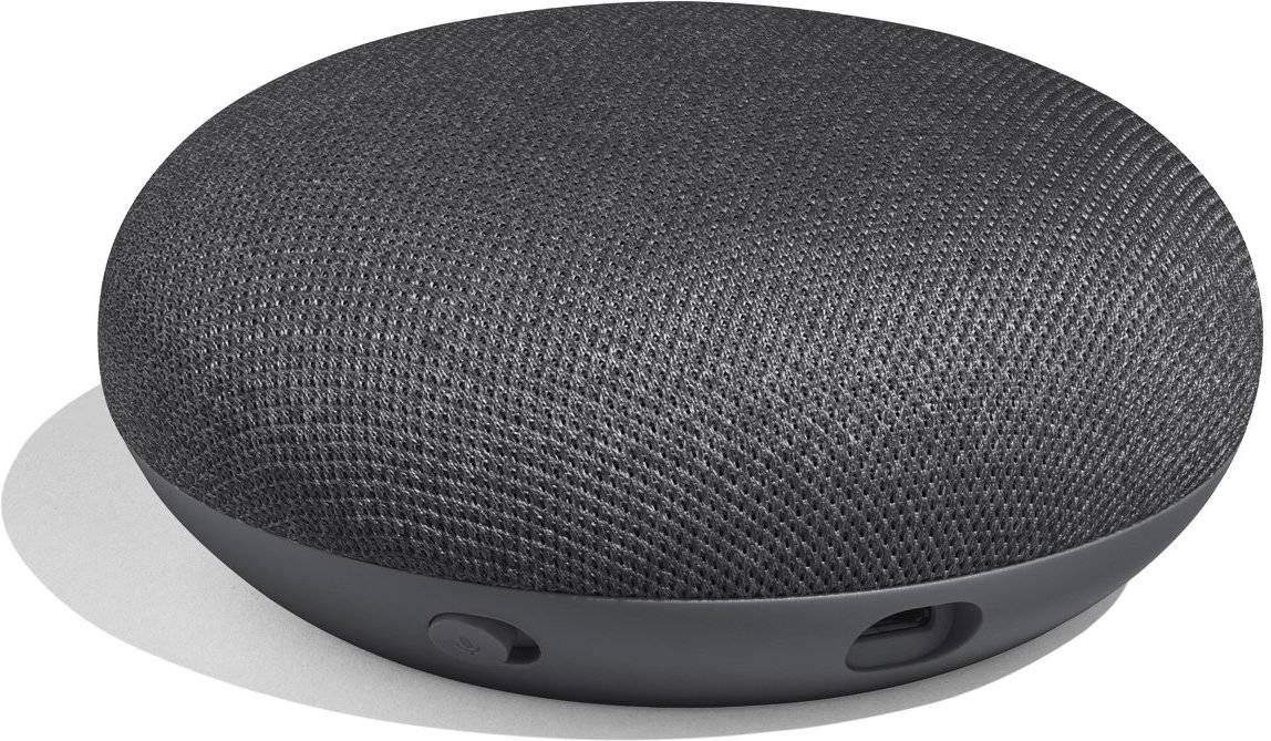 Altavoz inteligente GOOGLE Home Mini (Google Assistant - Negro)