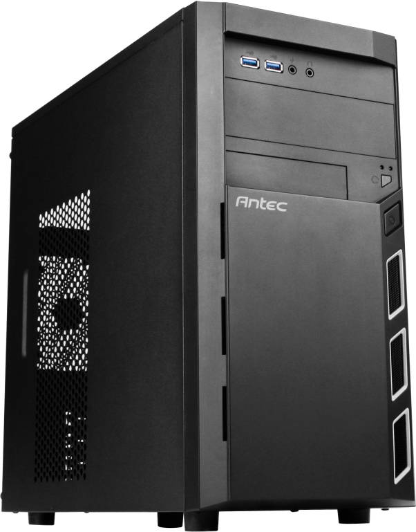 Caja PC ANTEC VSK3000 Elite (Mini ITX Tower - Negro)